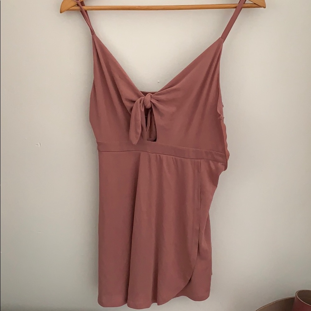 Urban outfitters pink romper